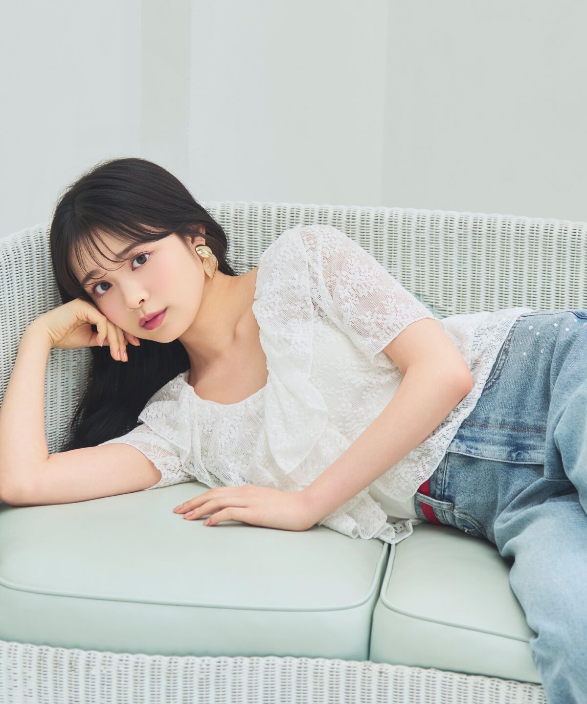 WILLSELECTION「レースラッフルフリルトップス」|Tシャツ・カットソー|