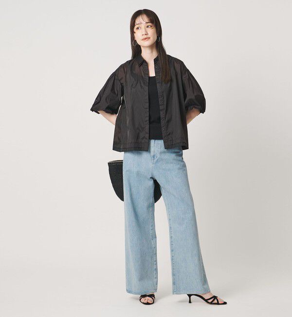 UNITED ARROWS「シアー タフタ ブラウス ‐はっ水 ウォッシャブル‐」|シャツ・ブラウス|