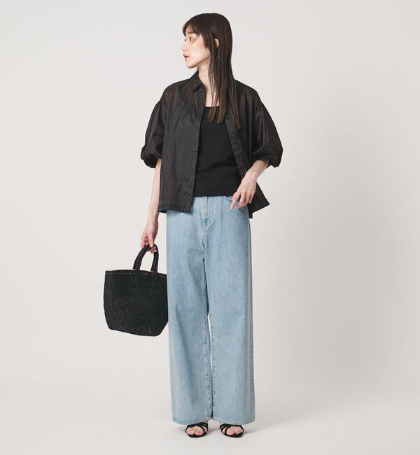UNITED ARROWS「シアー タフタ ブラウス ‐はっ水 ウォッシャブル‐」|シャツ・ブラウス|