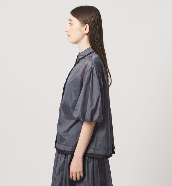 UNITED ARROWS「シアー タフタ ブラウス ‐はっ水 ウォッシャブル‐」|シャツ・ブラウス|