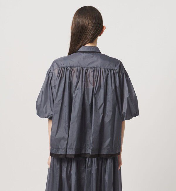 UNITED ARROWS「シアー タフタ ブラウス ‐はっ水 ウォッシャブル‐」|シャツ・ブラウス|
