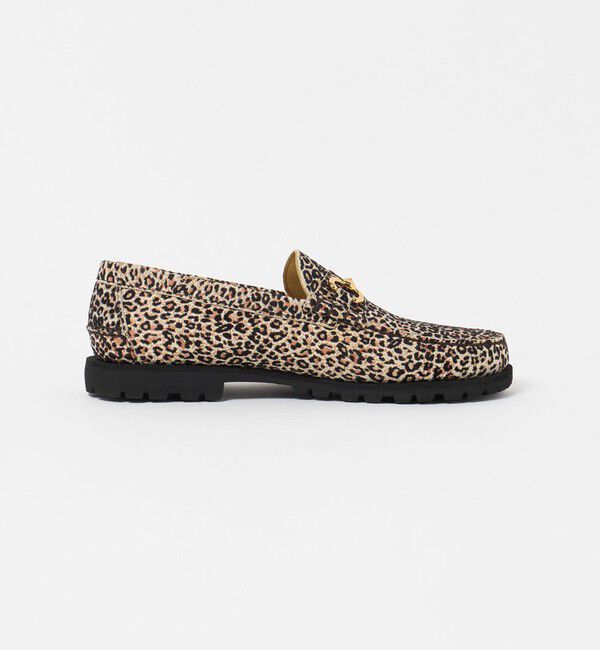 UNITED ARROWS「【別注】＜Paraboot＞レオパード ビットローファー」|ローファー|