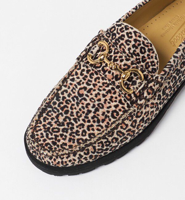 UNITED ARROWS「【別注】＜Paraboot＞レオパード ビットローファー」|ローファー|