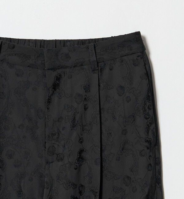 UNITED ARROWS「ペイズリー ジャガード テーパードパンツ」|スラックス|