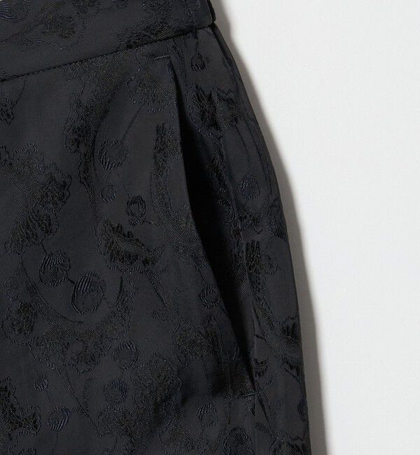 UNITED ARROWS「ペイズリー ジャガード テーパードパンツ」|スラックス|