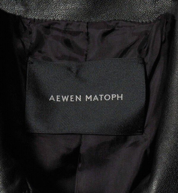 AEWEN MATOPH「＜AEWEN MATOPH＞レザー カバーオール ジャケット」|その他|