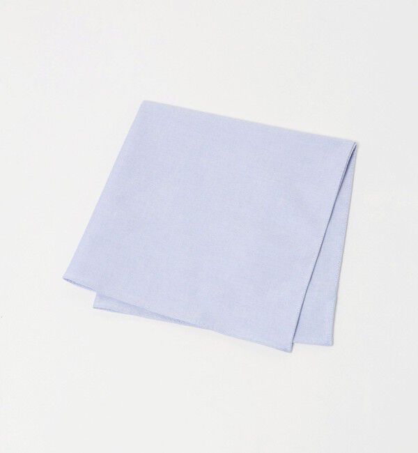 UNITED ARROWS「ソリッド オックスフォード ハンカチ」|ハンカチ|COBALT