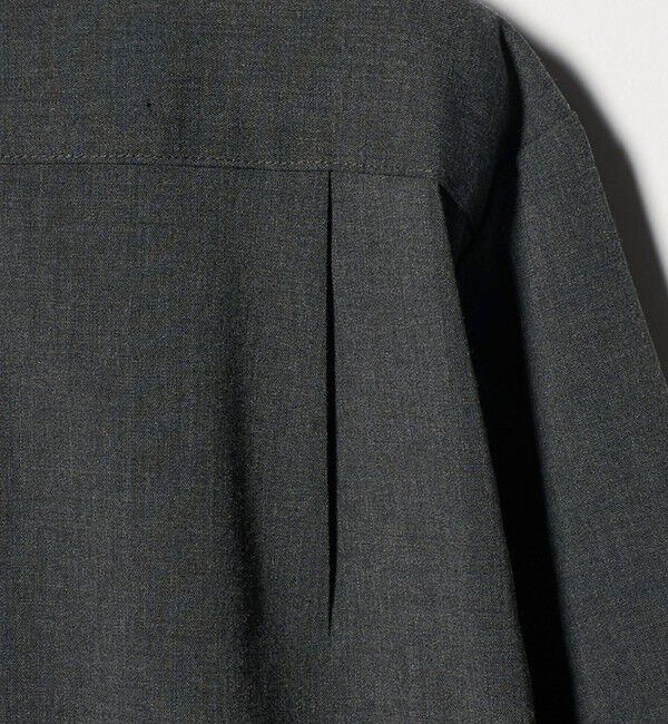 UNITED ARROWS green label relaxing「【WEB限定】JUST fit ウールライク シャツ -横ストレッチ-」|シャツ・ブラウス|