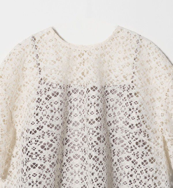 UNITED ARROWS green label relaxing「レースブラウス&times;キャミソールワンピース セット」|ワンピース|