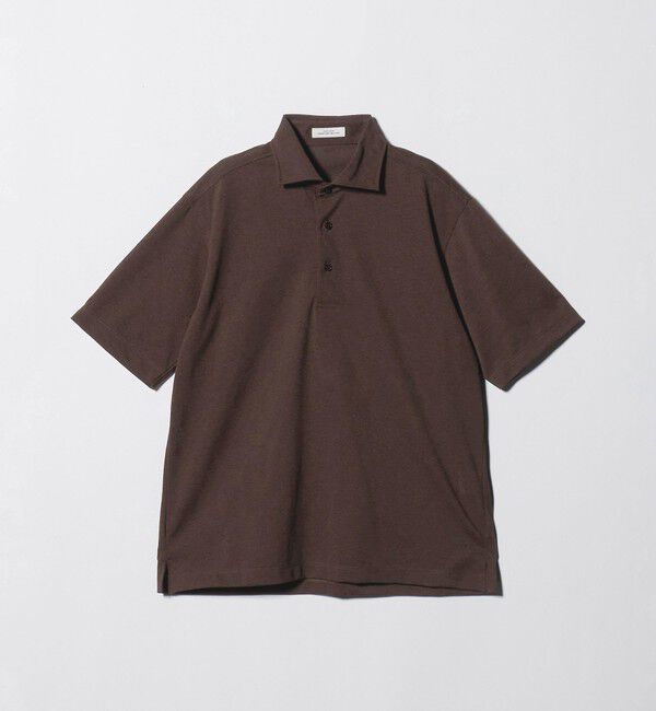 UNITED ARROWS green label relaxing「プライムフレックス ドット メッシュ カッタウェイ ビズポロ ポロシャツ -ストレッチ・吸水速乾・通気性-」|ポロシャツ|