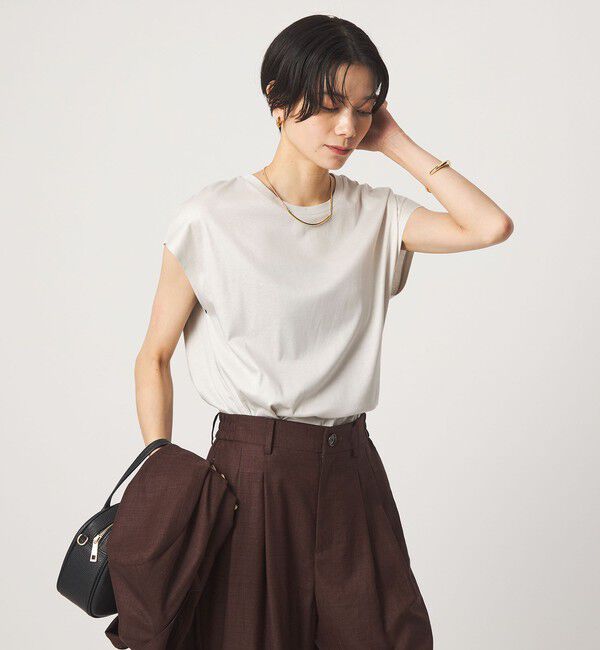 UNITED ARROWS green label relaxing「フォルム Tシャツ 汗染み防止」|Tシャツ・カットソー|