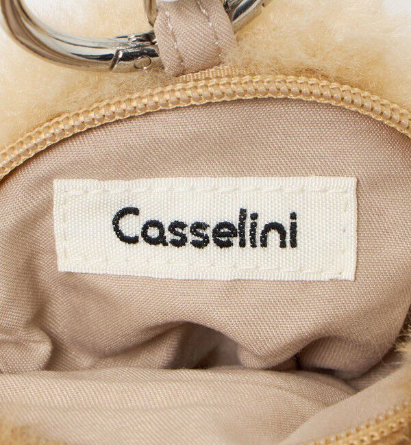 EMMEL REFINES「＜CASSELINI＞ドッグモチーフ チャーム ポーチ＜ Select by EMMEL REFINES ＞」|チャーム・キーホルダー|