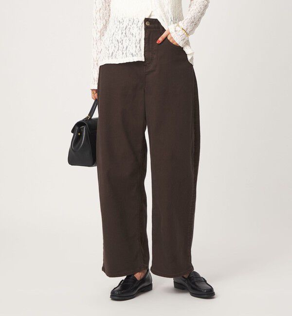 UNITED ARROWS green label relaxing「【別注】＜Healthy DENIM＞カーヴィー デニムパンツ」|デニム|DK.BROWN