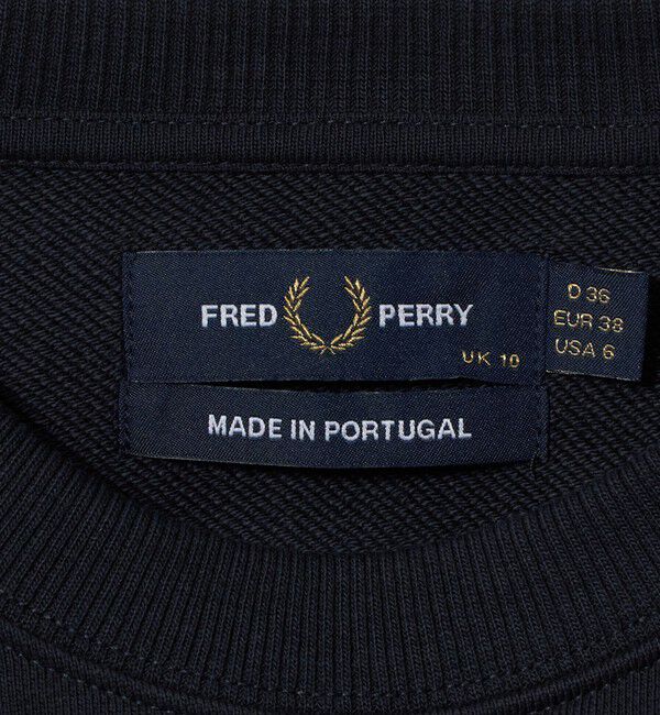 UNITED ARROWS green label relaxing「【別注】＜FRED PERRY＞クルーネック ショート スウェット」|スウェット・ジャージ|