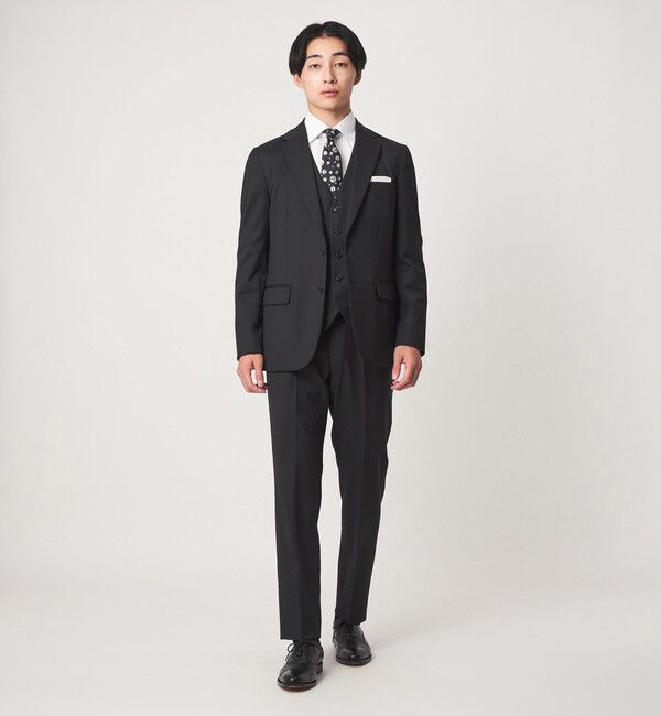UNITED ARROWS green label relaxing「A+ TWPU サージ スリム アジャスター NP スラックス セットアップパンツ -ストレッチ-」|スラックス|