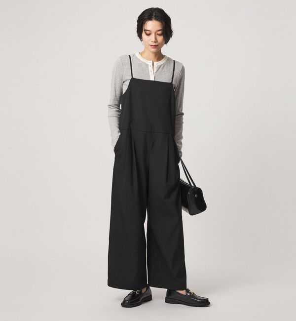 UNITED ARROWS green label relaxing「［size SHORT/TALLあり］オルマイ ツイル キャミソール サロペット」|オールインワン|