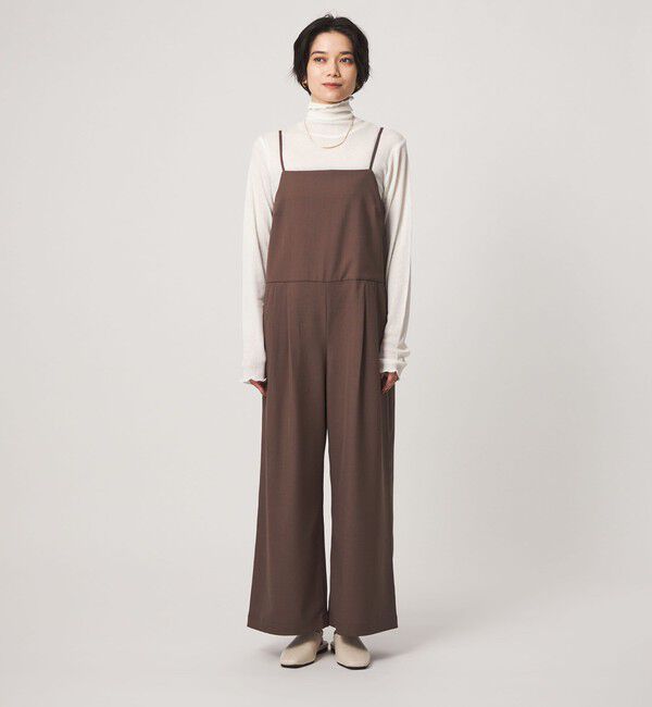 UNITED ARROWS green label relaxing「［size SHORT/TALLあり］オルマイ ツイル キャミソール サロペット」|オールインワン|