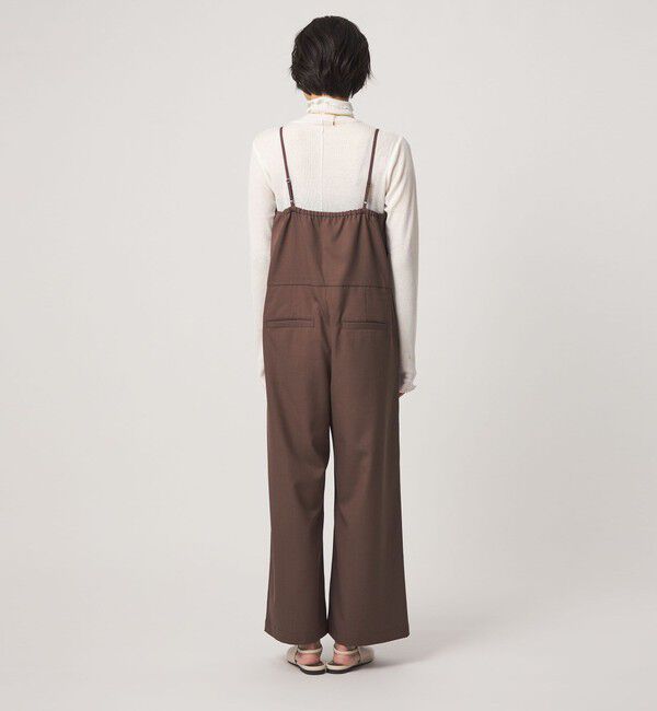 UNITED ARROWS green label relaxing「［size SHORT/TALLあり］オルマイ ツイル キャミソール サロペット」|オールインワン|