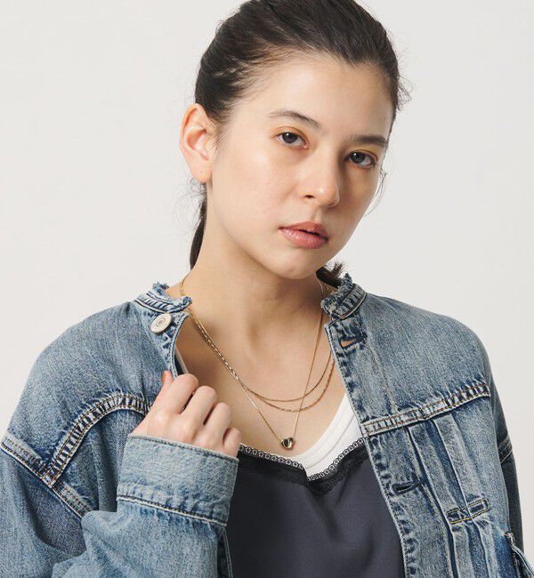 BEAUTY&YOUTH UNITED ARROWS「イビツ ハート 3連ネックレス」|ネックレス|
