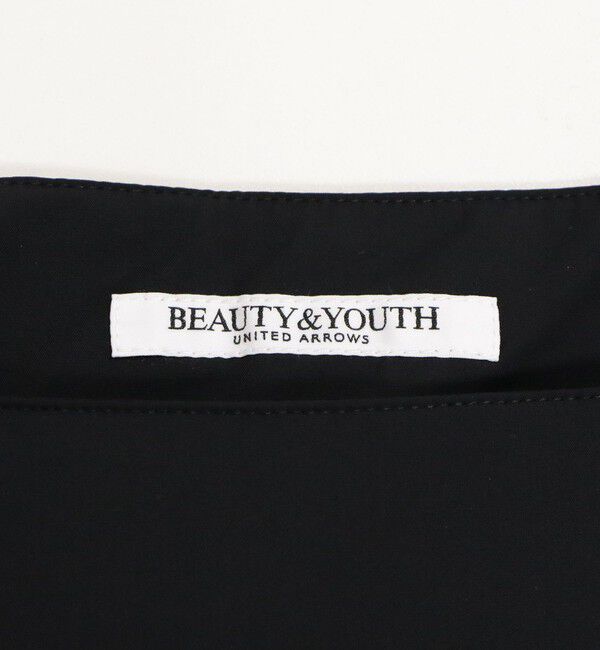 BEAUTY&YOUTH UNITED ARROWS「【WEB限定 Wardrobe DAILY MINIMAL】ギャザーノースリーブ オールインワン 接触冷感 UVカット はっ水」|オールインワン|