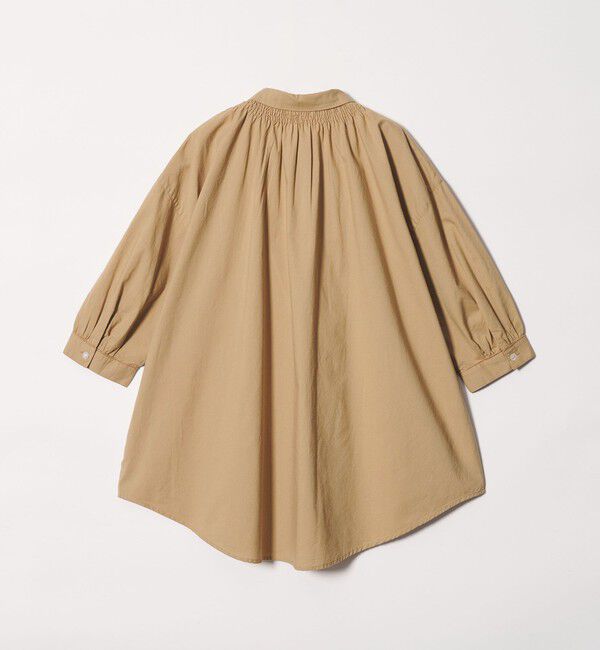 STEVEN ALAN「＜Steven Alan＞コットン ポプリン ギャザー ブラウス」|シャツ・ブラウス|