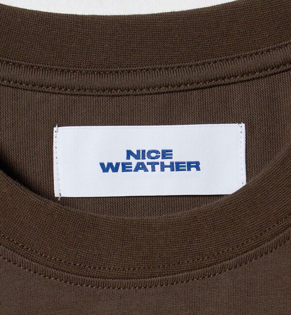 NICE WEATHER「＜NICE WEATHER＞アニマルプリント Tシャツ」|Tシャツ・カットソー|