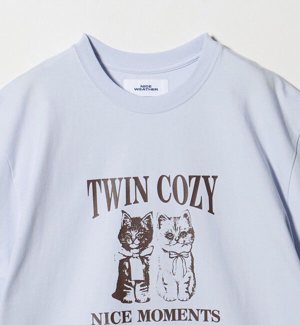NICE WEATHER「＜NICE WEATHER＞アニマルプリント Tシャツ」|Tシャツ・カットソー|