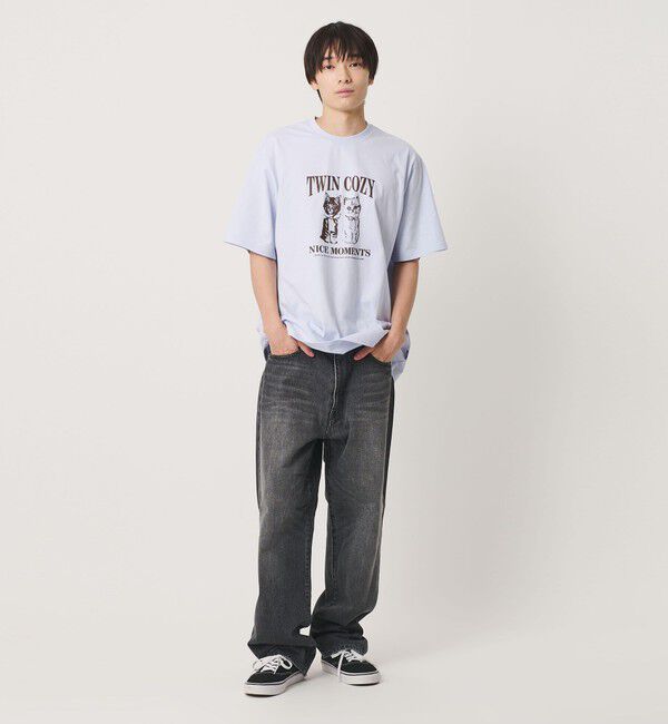 NICE WEATHER「＜NICE WEATHER＞アニマルプリント Tシャツ」|Tシャツ・カットソー|