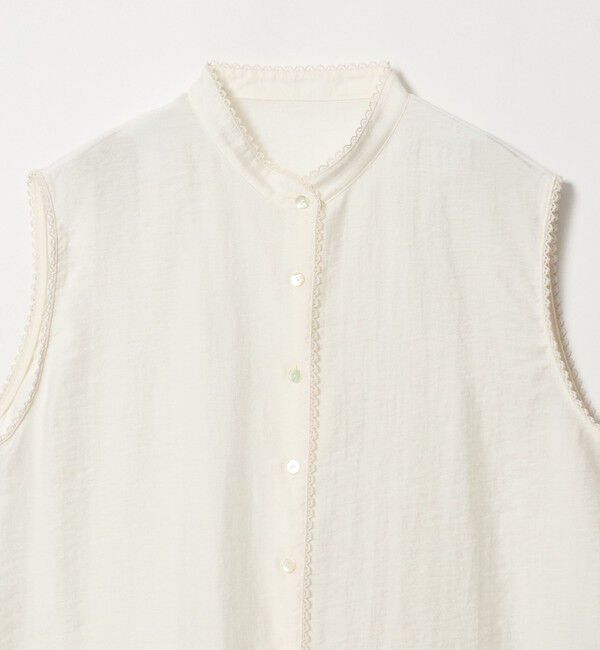 STEVEN ALAN「＜Steven Alan＞レース ノースリーブ ブラウス」|チュニック|