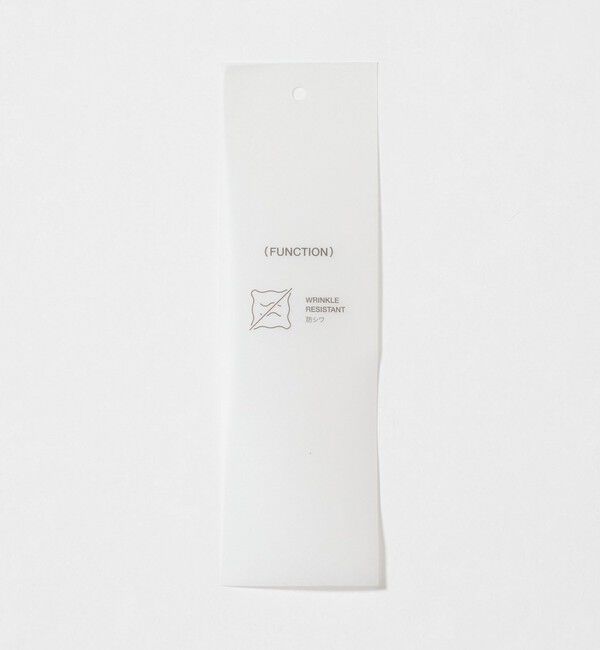 BEAUTY&YOUTH UNITED ARROWS「ポリエステルブレンド メランジ バックゴム ストレートパンツ 防シワ ウォッシャブル」|スラックス|