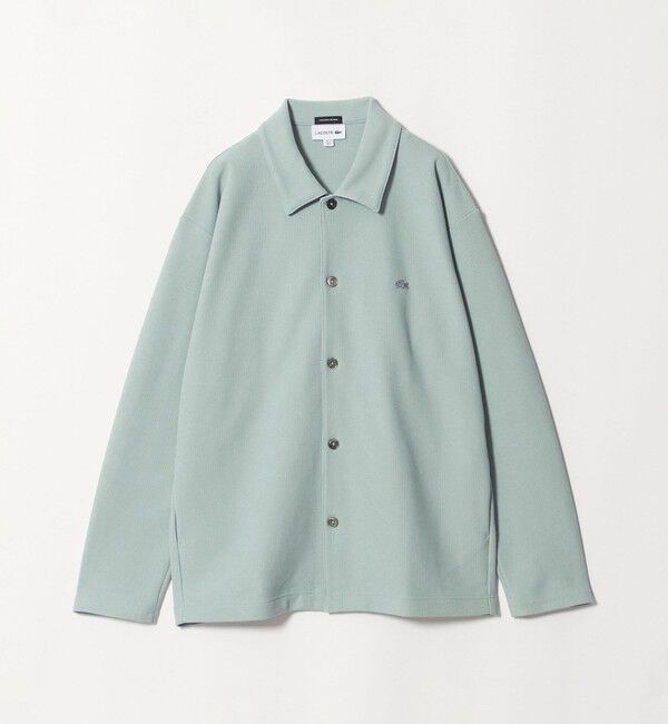 BEAUTY&YOUTH UNITED ARROWS「＜LACOSTE for BEAUTY&YOUTH＞ ワントーン シャツ ジャケット」|カーディガン|MD.GRAY