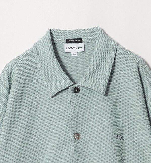 BEAUTY&YOUTH UNITED ARROWS「＜LACOSTE for BEAUTY&YOUTH＞ ワントーン シャツ ジャケット」|カーディガン|