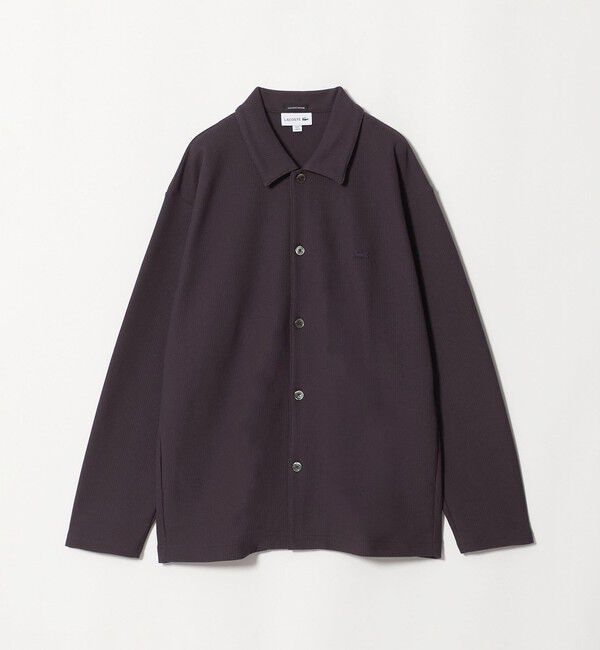 BEAUTY&YOUTH UNITED ARROWS「＜LACOSTE for BEAUTY&YOUTH＞ ワントーン シャツ ジャケット」|カーディガン|MD.BROWN