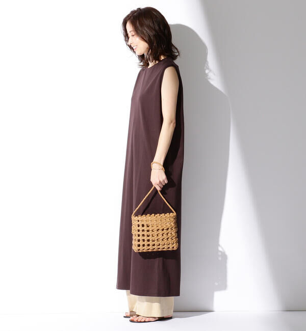 Demi-Luxe BEAMS 「ATON / スビン ノースリーブドレス」|ワンピース|