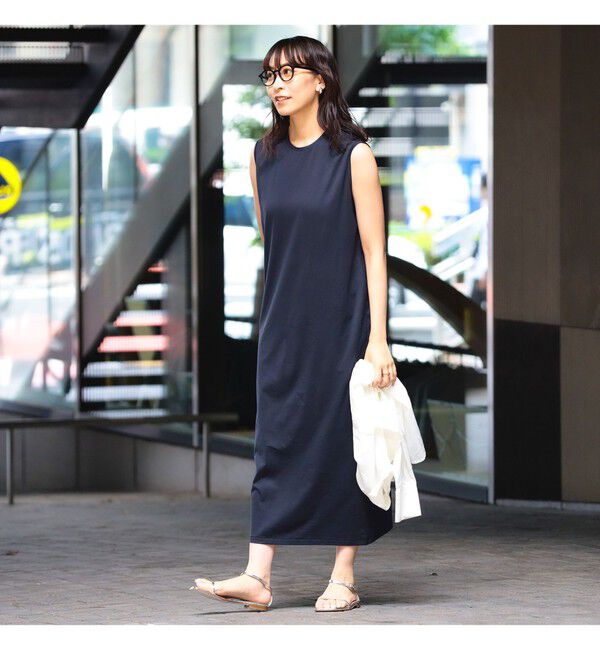 Demi-Luxe BEAMS 「ATON / スビン ノースリーブドレス」|ワンピース|