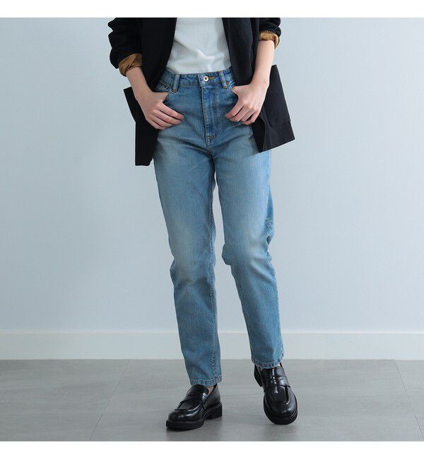 Demi-Luxe BEAMS 「AK+1 / 11オンス デニムパンツ」|チノ|BLUE