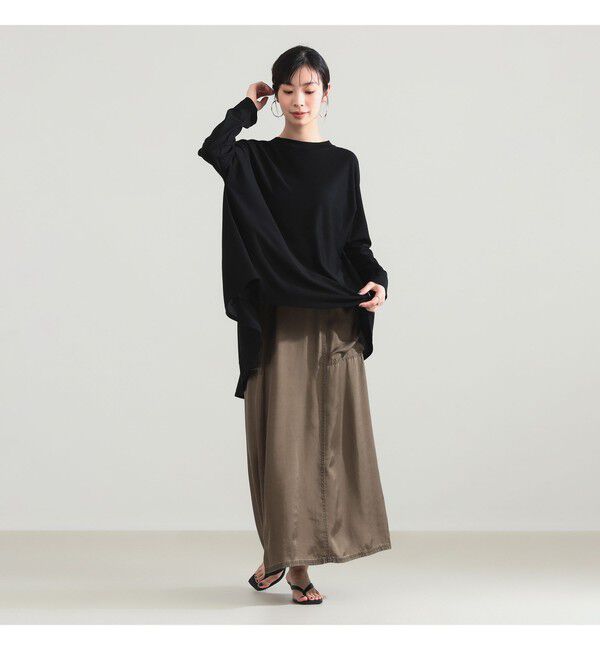 Demi-Luxe BEAMS 「COG THE BIGSMOKE / ABBY バックフレア トップス」|Tシャツ・カットソー|