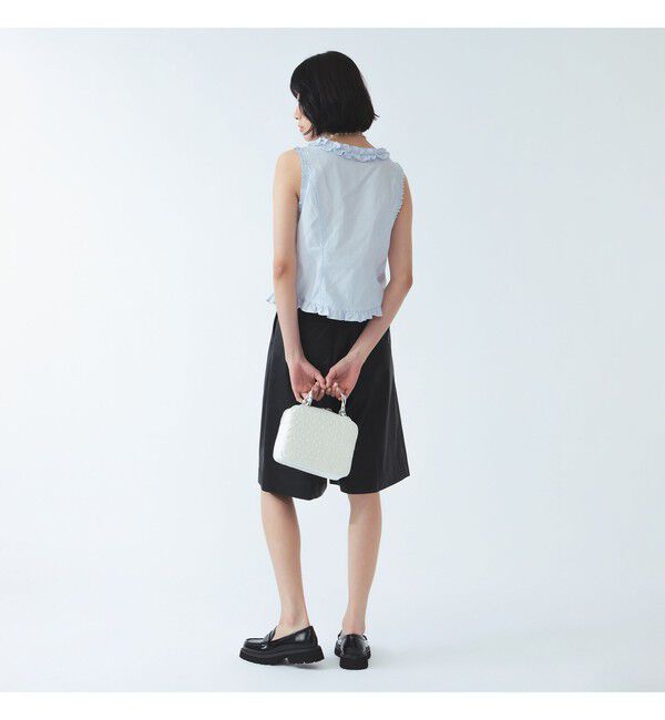 Ray BEAMS 「フェイクレザー バミューダ パンツ」|その他|