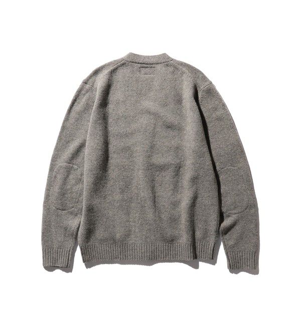 BEAMS PLUS「Cardigan Elbow Patch 7G」|ニット・セーター|