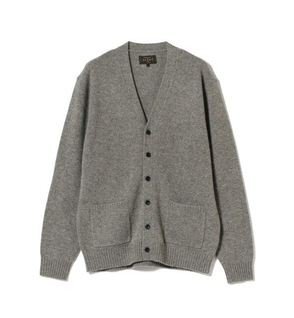 BEAMS PLUS「Cardigan Elbow Patch 7G」|ニット・セーター|