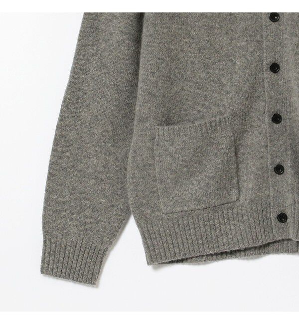 BEAMS PLUS「Cardigan Elbow Patch 7G」|ニット・セーター|