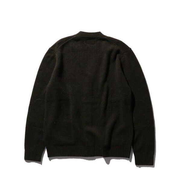 BEAMS PLUS「Cardigan Elbow Patch 7G」|ニット・セーター|