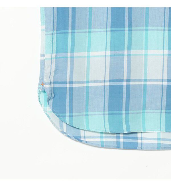 BEAMS PLUS「B.D. Pullover Classic-fit Madras」|シャツ・ブラウス|