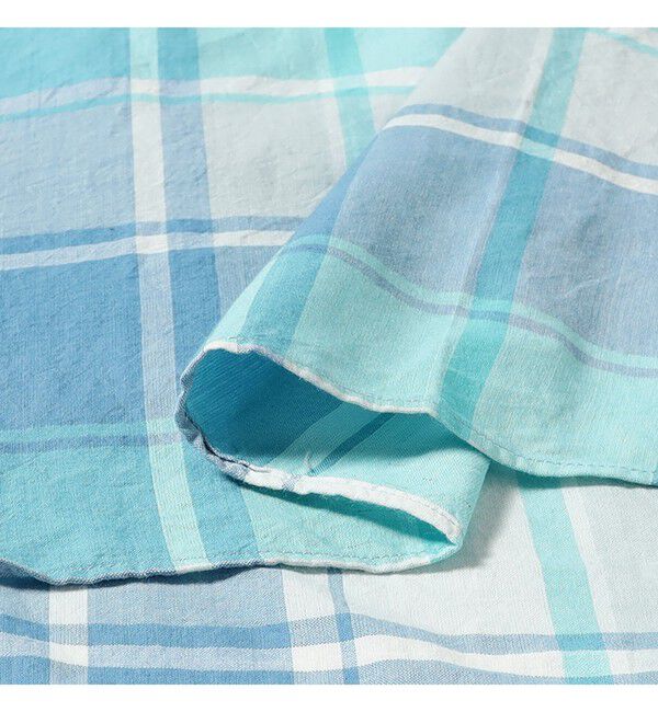BEAMS PLUS「B.D. Pullover Classic-fit Madras」|シャツ・ブラウス|