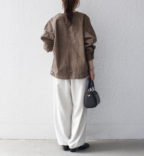 SHIPS any「《一部予約》SHIPS any: ノーカラー デニム ブルゾン［SHIPS any DENIM］」|デニムジャケット|