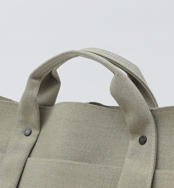SHIPS「KARRI: POLY CANVAS 2WAY TOTE M」|トートバッグ|