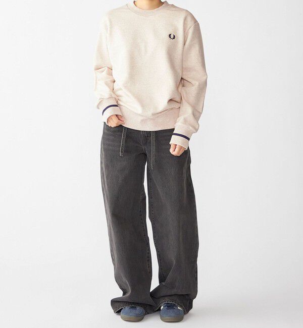 SHIPS「【SHIPS別注】FRED PERRY: シングル ティップ スウェットシャツ」|スウェット・ジャージ|