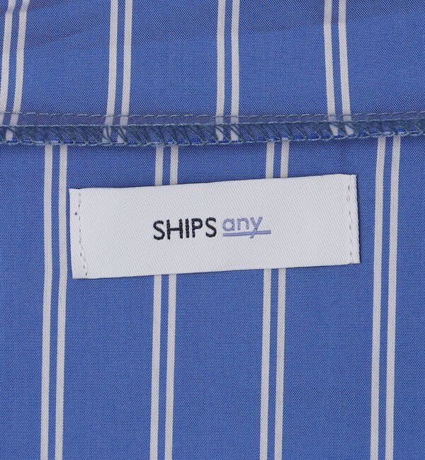 SHIPS any「SHIPS any:〈洗濯機可能〉アノラック テイスト ストライプ マリン パーカー◇」|その他|