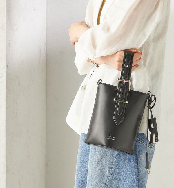 SHIPS for women「【WEB限定】George Cinq:BUCKET BAG（S）」|トートバッグ|ブラック