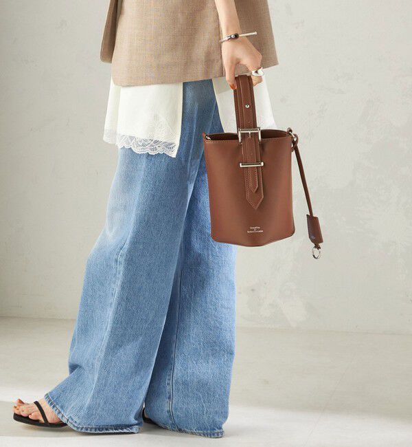 SHIPS for women「【WEB限定】George Cinq:BUCKET BAG（S）」|トートバッグ|キャメル
